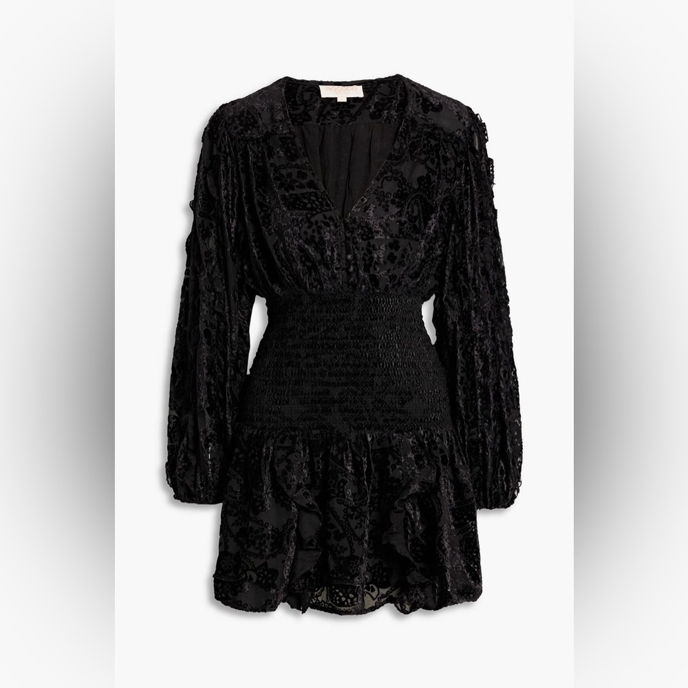 Rococo Sand Sade Dress in Black - Picture 5 of 9